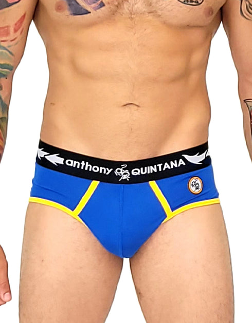Anthony Quintana Men's Hybrid 2-in-1 Briefs & Swimwear Briefs – Premium 3-Pack Enhancing Pouch AQ4768